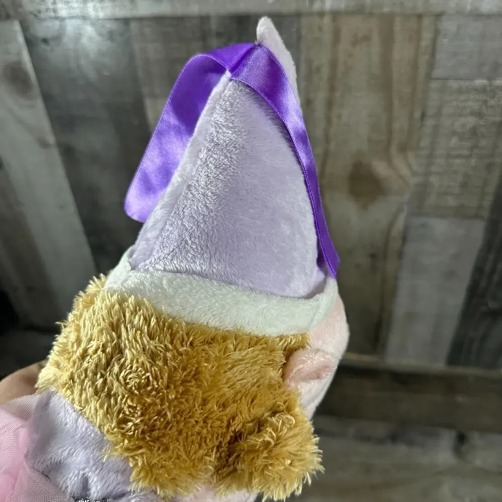 Cuddly Crooners Singing PRincess Plush Hand‎ Puppet Tags Stains